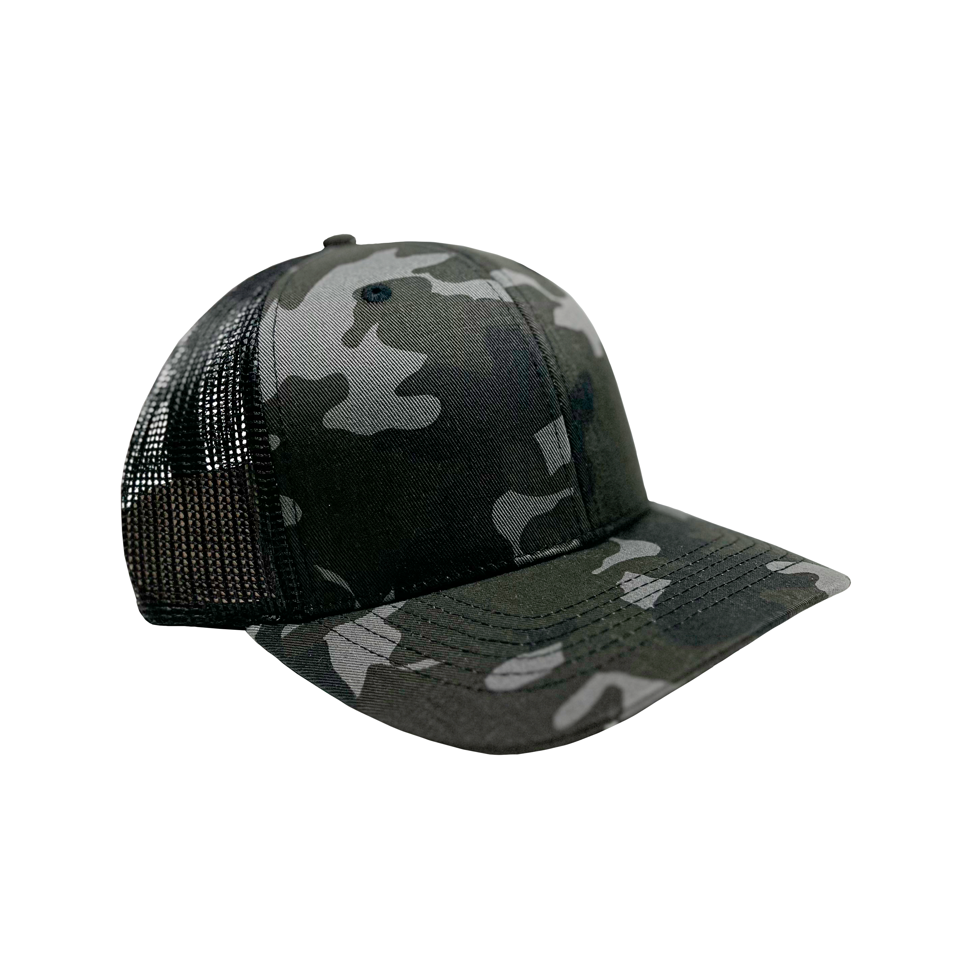 Gray Trucker Hat Removable DWYL 77 Art Partch-Clip